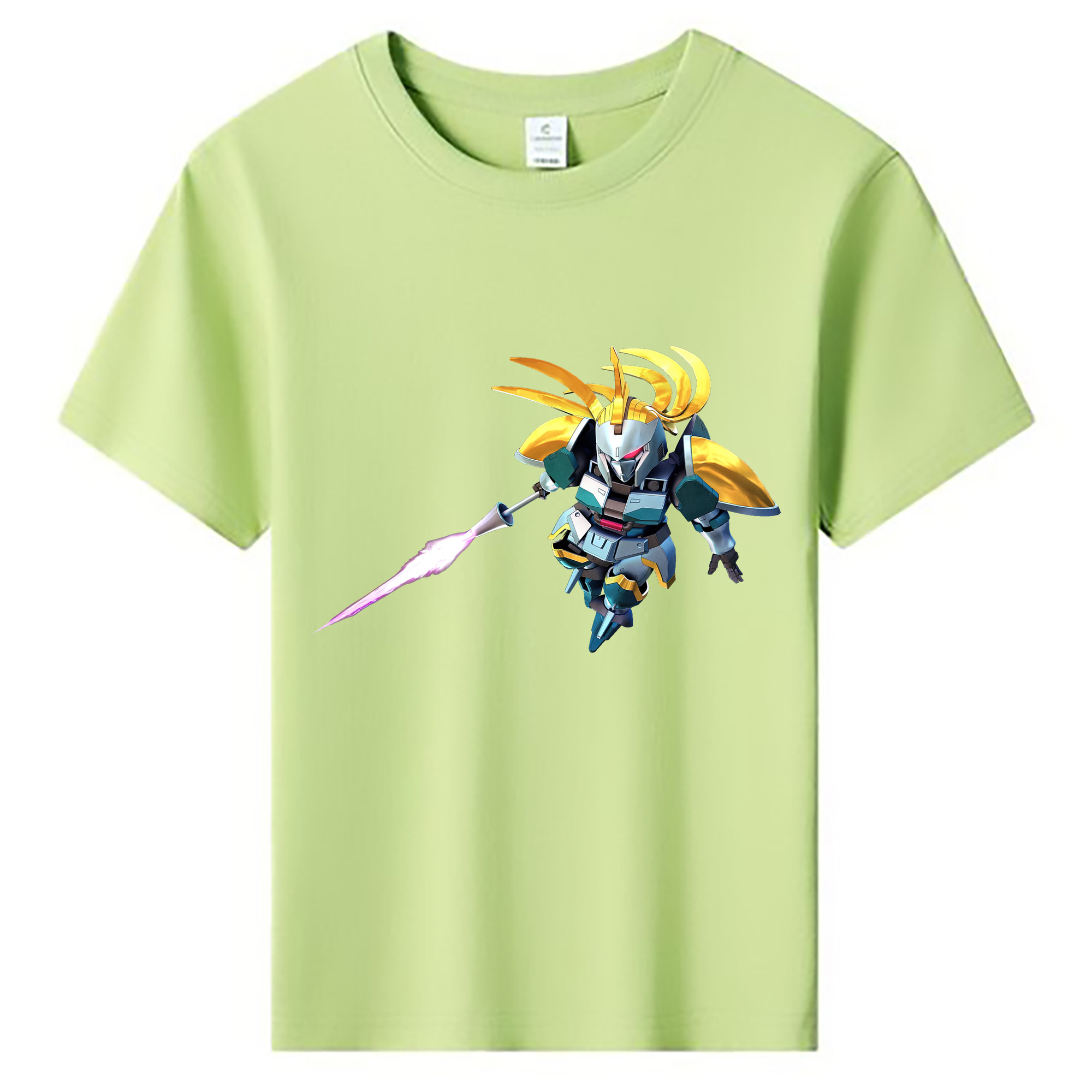 （画像用） 機動戦士ガンダム Mobile Suit Gundam 綿100％キッズTシャツ（フロントプリント）